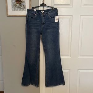 BP. Bellbottom Stretch Mid-Rise Jeans